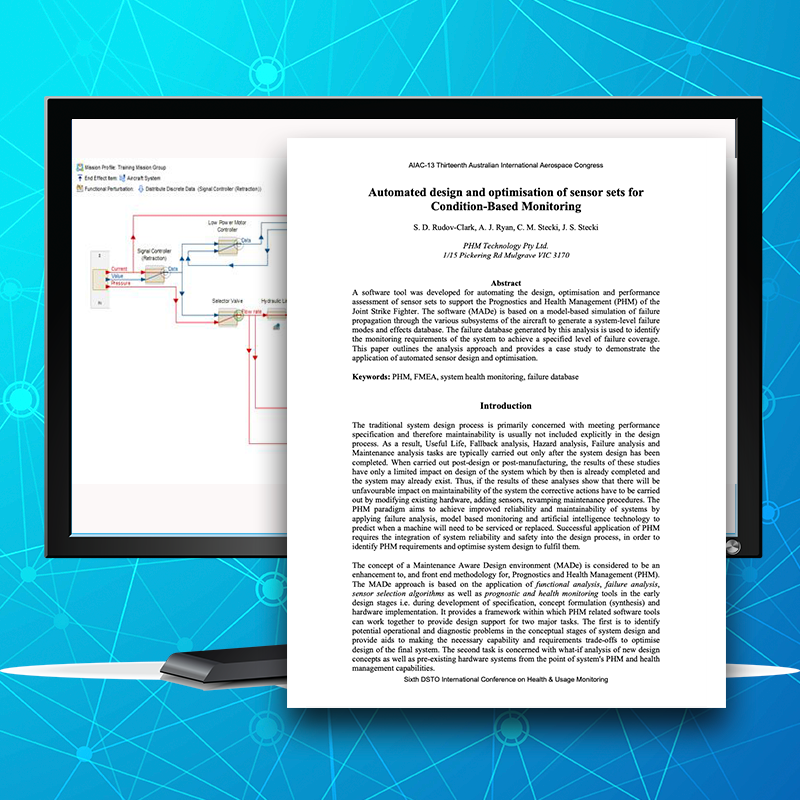 Automated design and optimisation of sensor set for CBM